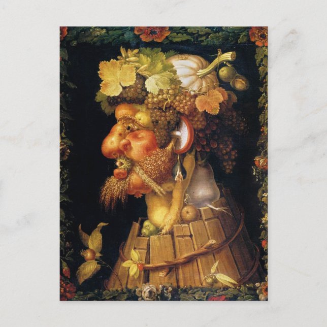 Arcimboldo Höstvykort Vykort (Framsida)