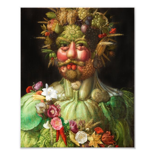 Arcimboldo Rudolf II Skriv ut Fototryck (Framsidan)