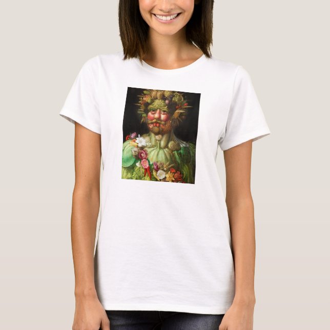 Arcimboldo Rudolf II T-tröja Tee (Framsida)