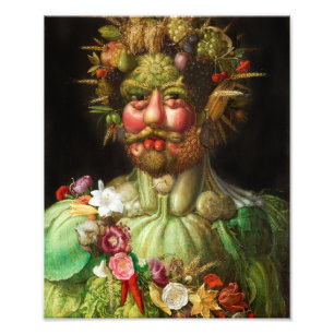 Arcimboldo Rudolf II tryck