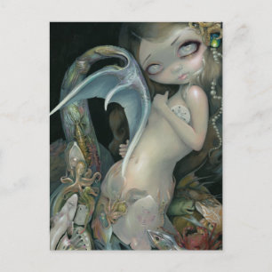 "Arcimboldo Sjöjungfru" vykort