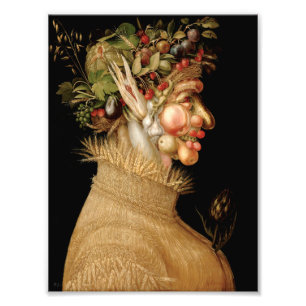Arcimboldo sommar fototryck