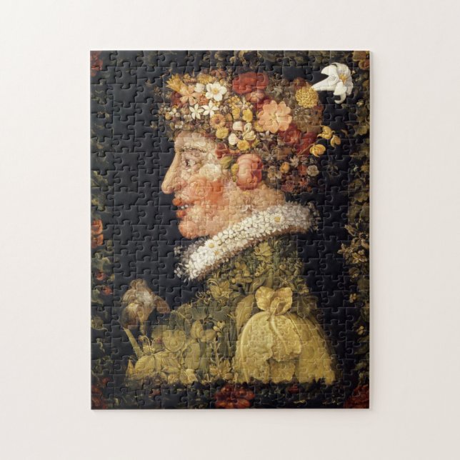 Arcimboldo vårpussel pussel (Vertikal)