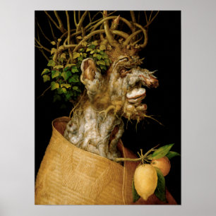Arcimboldo vinteraffisch poster