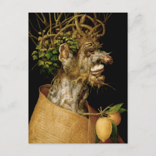 Arcimboldo Winter-vykort Vykort