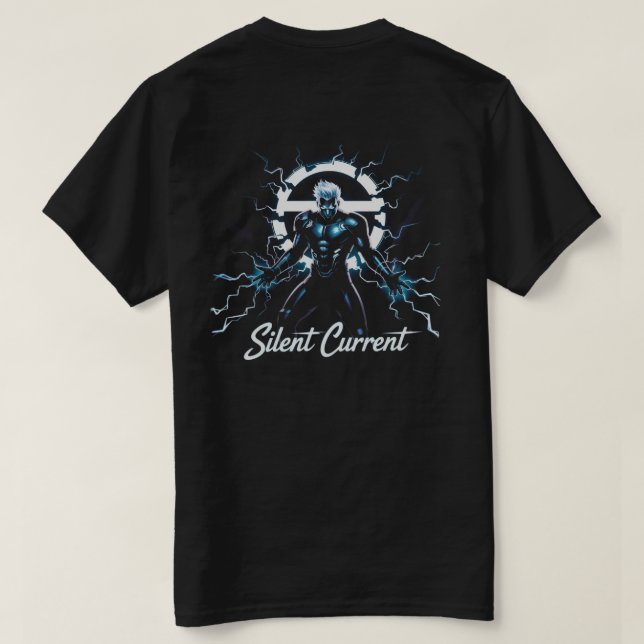 ARCNITE Silent Current – Futuristic  T Shirt (Design baksida)