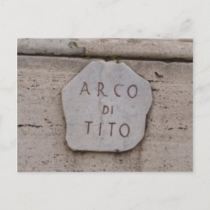 arco di tito vykort