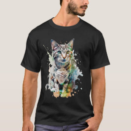 Arcoíris Felino T Shirt