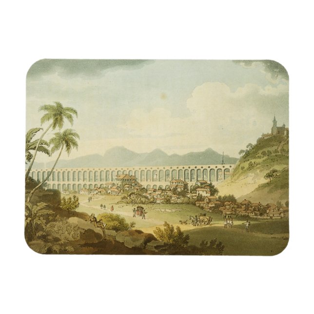 Arcos de Carioco, eller Grand Aqupedt i Rio de Jan Magnet (Horisontell)
