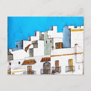 Arcos de la Frontera Spanien Vykort