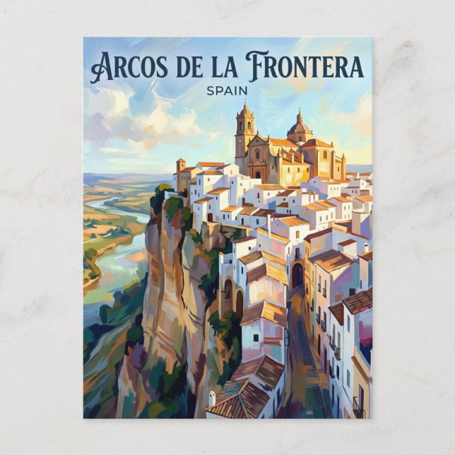 Arcos de la Frontera Spanien Vykort (Framsida)