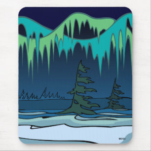 Arctic Art Mousepad Snyggt Wildlife Mousepad Musmatta
