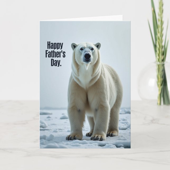Arctic Faders Dag Rovdjurskort Kort (Framsida)