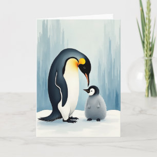 Arctic Fathers Day Scenkort Kort