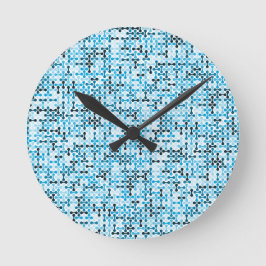 Arctic Flow – Blue Rhythm Rund Klocka