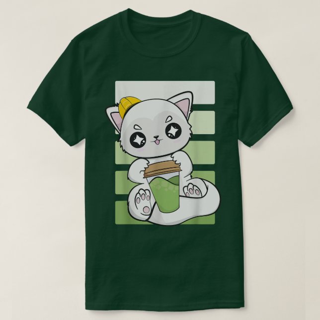 Arctic Fo Drinks Boba Tea And Mochi For Constructi T Shirt (Design framsida)