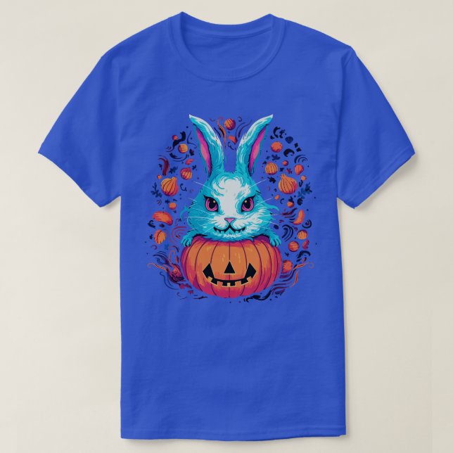 Arctic Hare Halloween T Shirt (Design framsida)
