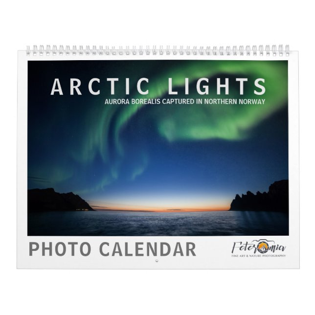 Arctic Lights 2027 Kalender (Omslag)