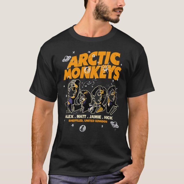 Arctic Music Monkey&x27;s Essential T-Shirt (Framsida)