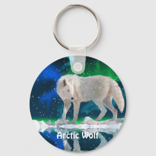 ARCTIC-VARG & Aurora Zipper-hämtning\nyckelkedja Nyckelring