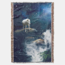 ARCTIC VARG MÅNE STRIDER FILT