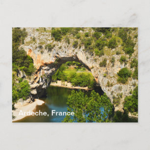 Ardeche, Frankrike Helg Vykort