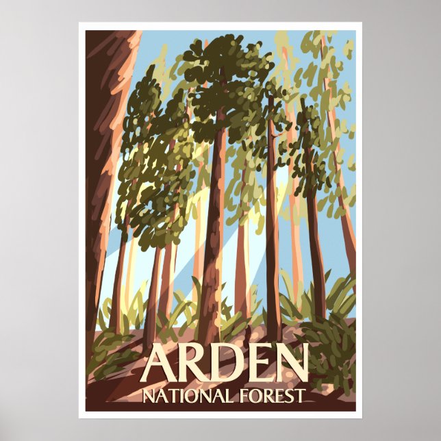 Arden Forest Poster (Framsidan)