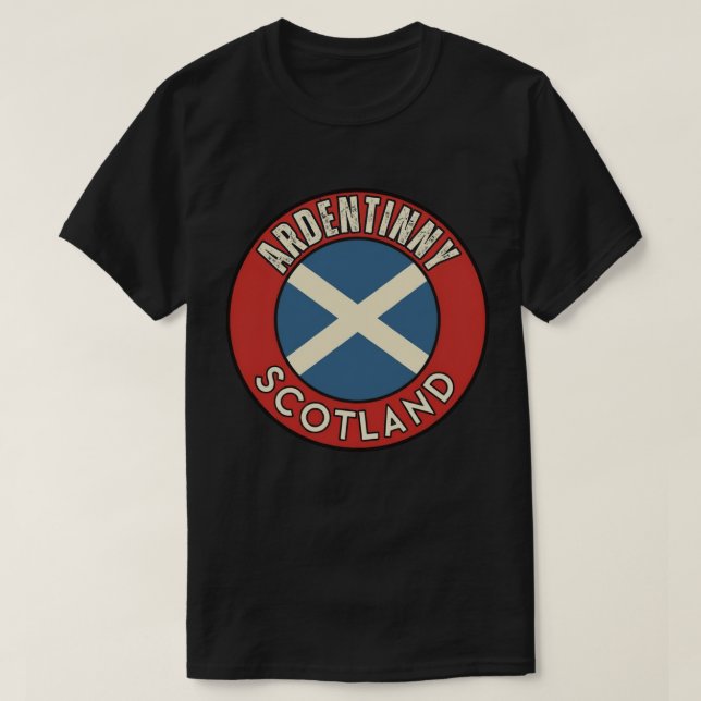 Ardentinny, Skottland T Shirt (Design framsida)