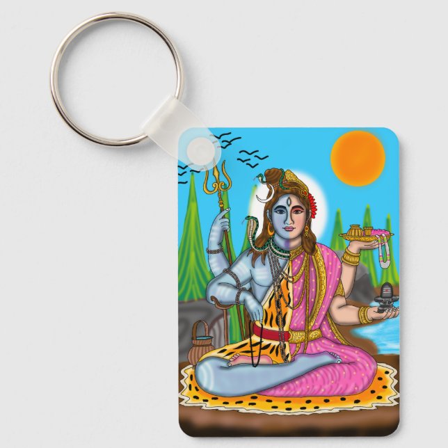 Ardhanarishvara Nyckelring (Framsida)