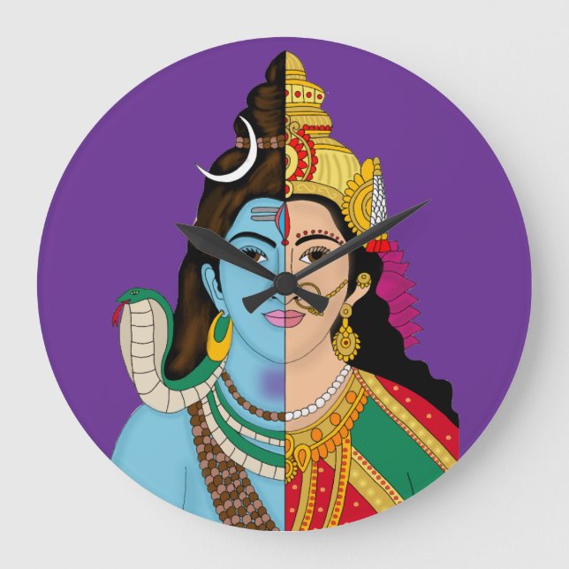 Ardhanarishwara Väggur (Framsida)