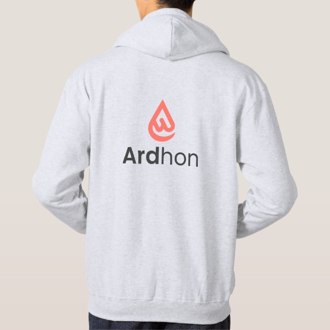 Ardhon - bär din stil, på ditt sätt hoodie (Baksida)