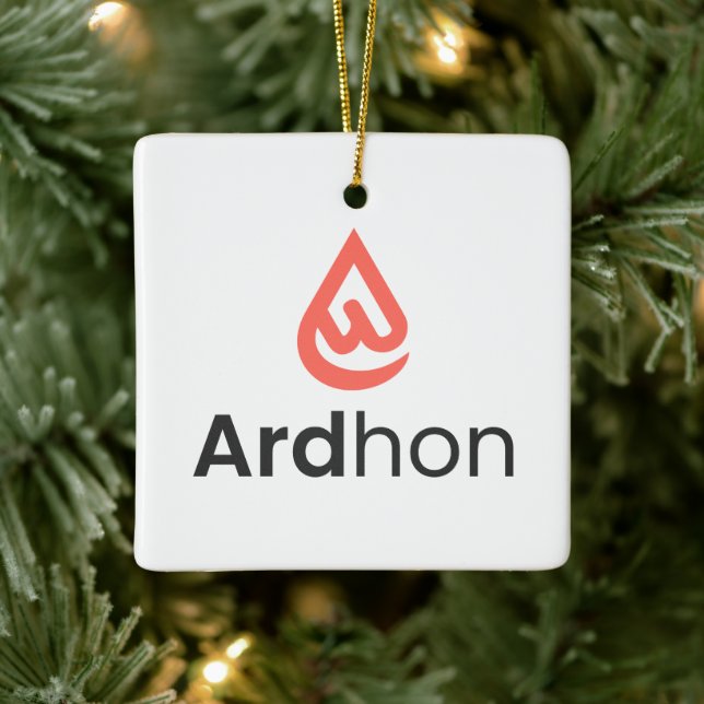 Ardhon - bär din stil, på ditt sätt julgransprydnad keramik (Träd)