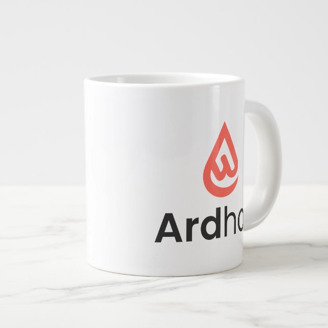 Ardhon - bär din stil, på ditt sätt jumbo mugg (Framsida höger)
