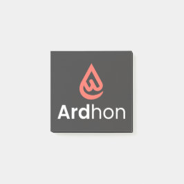 Ardhon - bär din stil, på ditt sätt post-it block