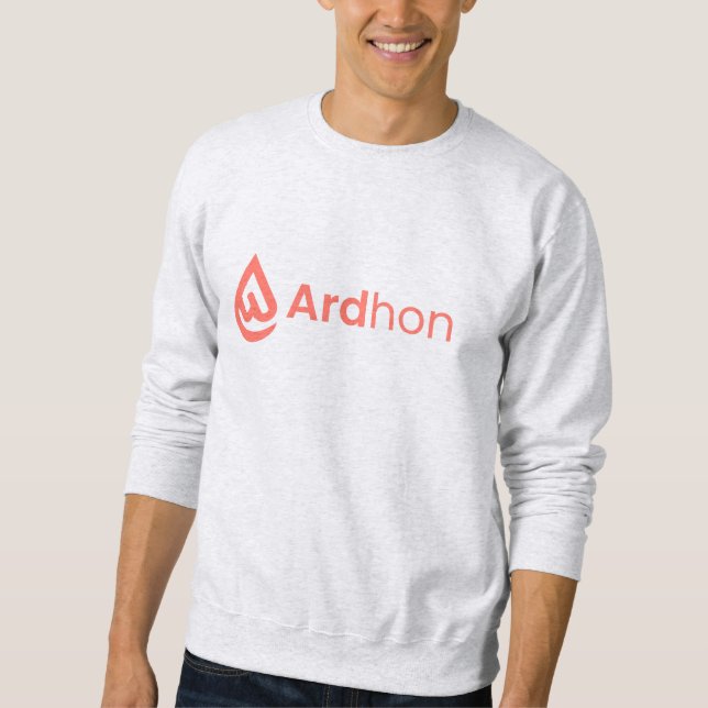 Ardhon varumärkesmerch - bär din stil, på ditt sät lång ärmad tröja (Framsida)