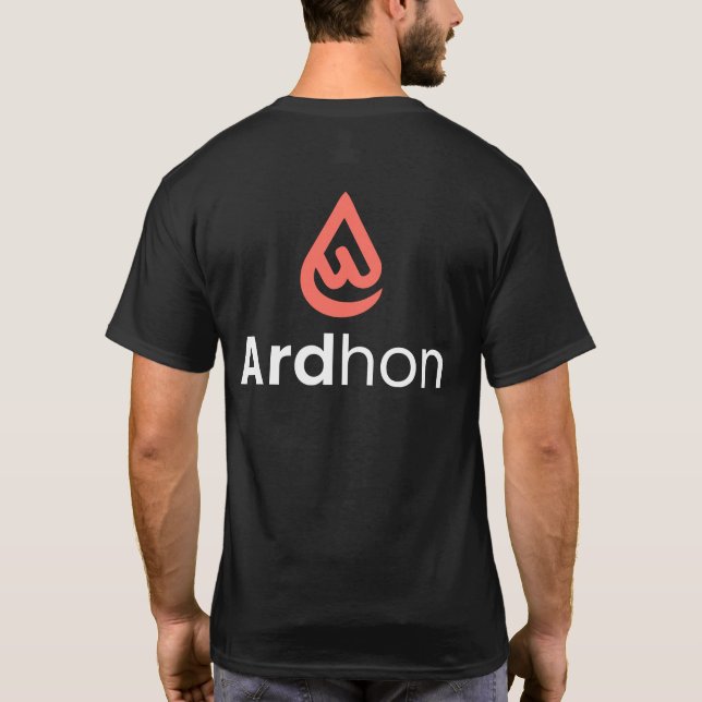 Ardhon - wear your style, your way t shirt (Baksida)