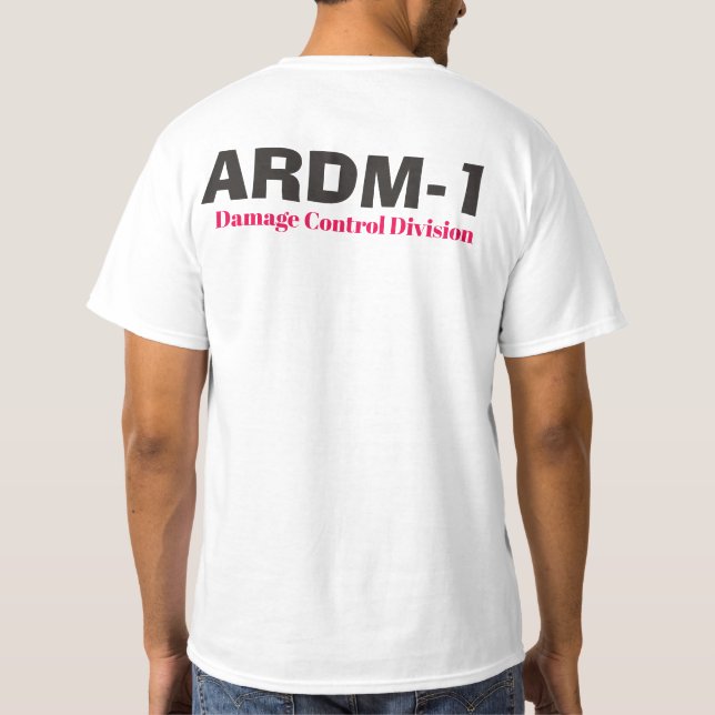 ARDM-1 Reapir Division T Shirt (Baksida)