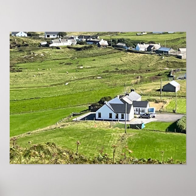 Ardmalin Malin Head Donegal Ireland Europe Poster (Framsidan)