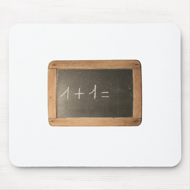 Ardoise 04 Matematiska lesioner Mousepad Musmatta (Framsidan)