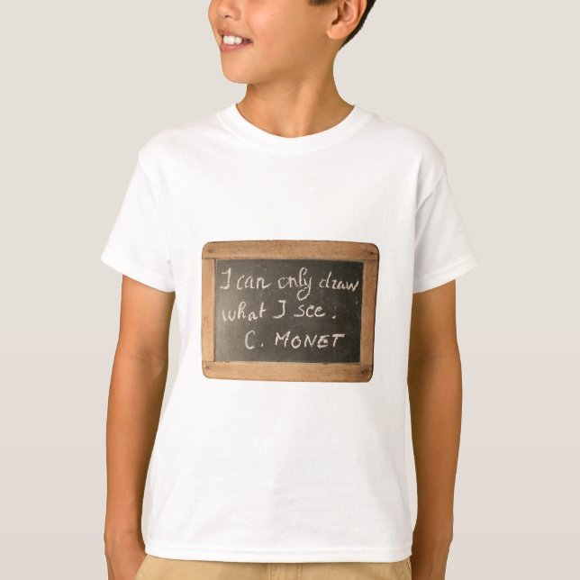 Ardoise 05 Artists Quote Monet Kids Tee (Framsida)