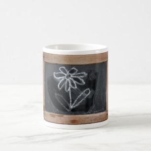 Ardoise 06 Doodles 1 Flower Mugg