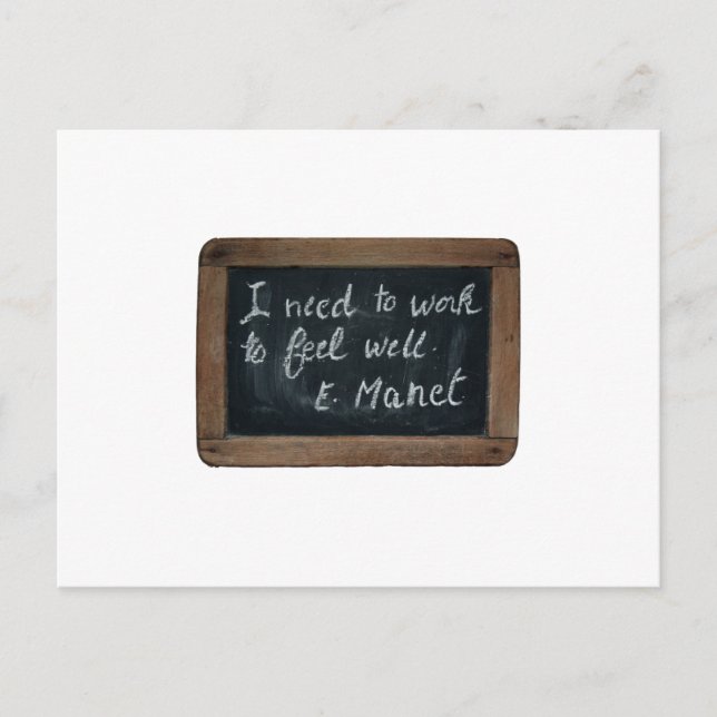 Ardoise 07 Manets vykort (Framsida)