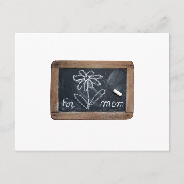 Ardoise 10 Flower för Mamma vykort (Framsida)
