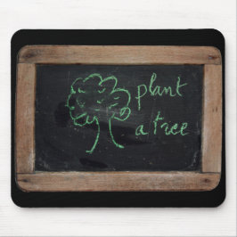 Ardoise #12 - Plant a träd Musmatta