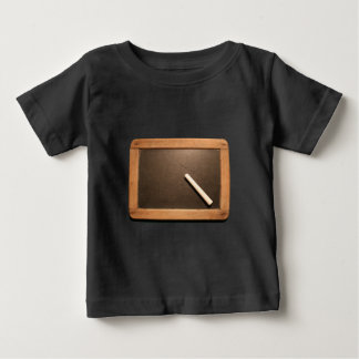 Ardoise Vintage School Slate med Chalk Baby B T Tee Shirt