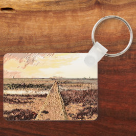 Ardrossan Beach Sunset, Scotland Nyckelring