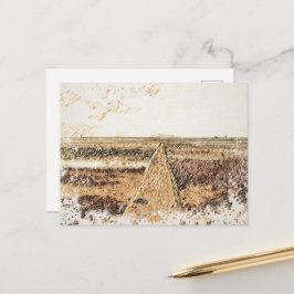 Ardrossan Beach Sunset, Scotland Vykort