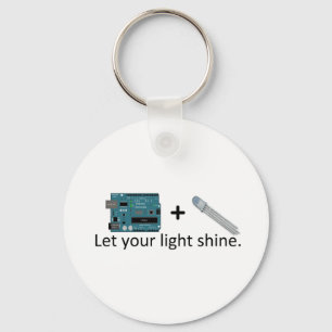 Arduino + RGB LEDDE = inspiration Nyckelring
