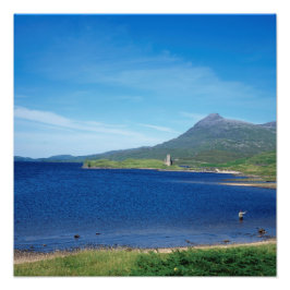 Ardvreck Castle Scotland Fototryck
