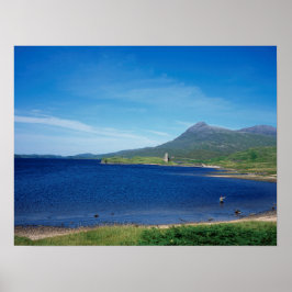 Ardvreck Castle Scotland Poster